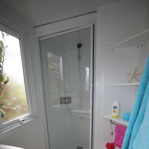 Stacaravan 4 personen - Stacaravan Azur Sérénité 24m² - Privé Jacuzzi - 3 kamers - 2 slaapkamers - Airconditioning