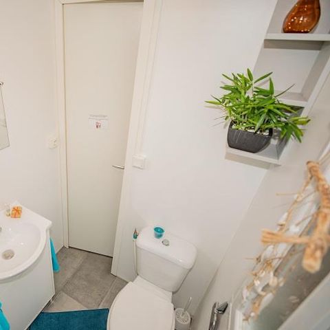 MOBILHOME 4 personas - Mobil-home Provence Sérénité 25 m² - Jacuzzi privado - 3 habitaciones - 2 dormitorios - Aire acondicionado