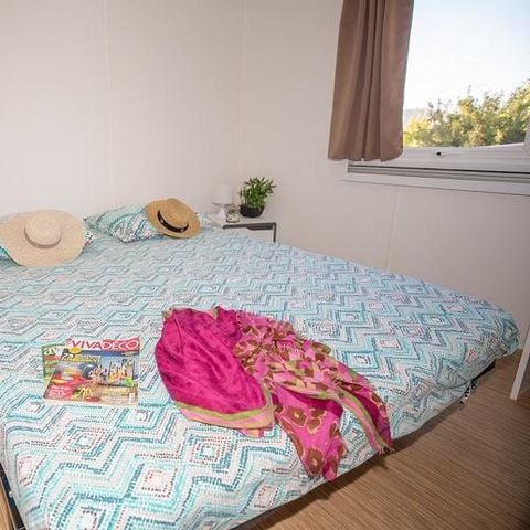 MOBILHOME 4 personnes - Mobil-home Provence Sérénité 25 m² - 3 pièces - 2 chambres - Climatisation