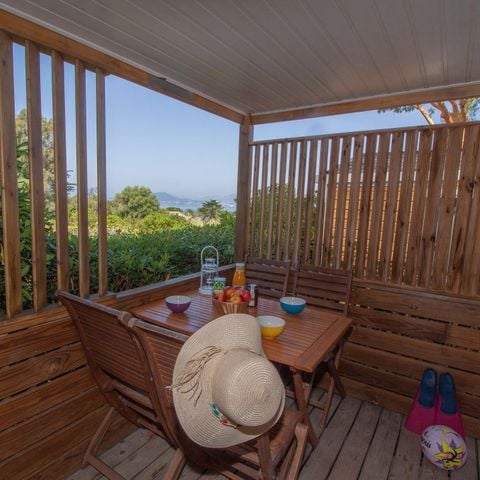 Mobilhome 4 personnes - Marina Sérénité 22 m² - 3 pièces - 2 chambres - Climatisation