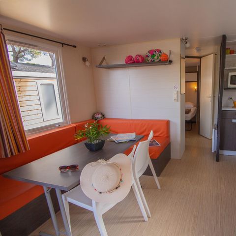 Mobile home 4 persons - Mobile-home Marina Sérénité 22 m² - 3 rooms - 2 bedrooms - Air-conditioned