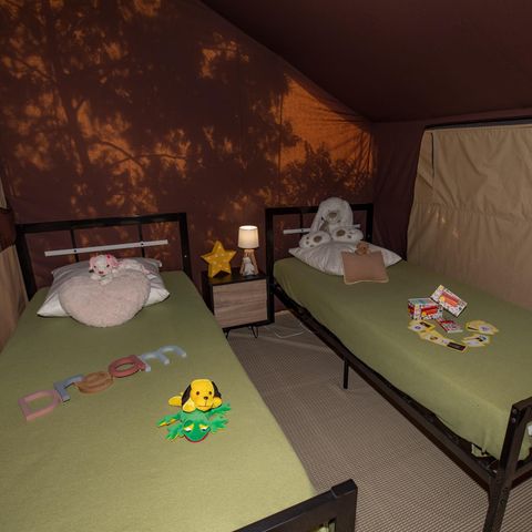 TENDA IN TELA E LEGNO 4 persone - Tenda Lodge - senza servizi igienici