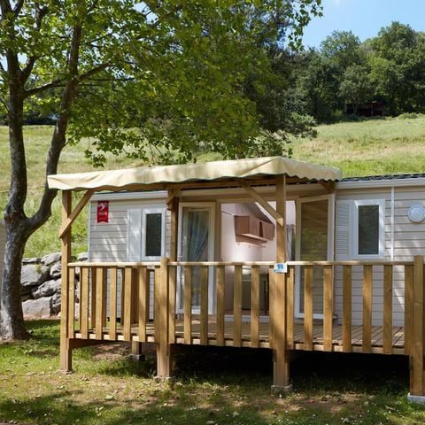 Stacaravan 6 personen - 3 slaapkamers