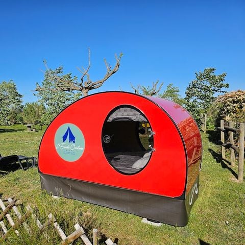 TENDA DA CAMPEGGIO 2 persone - Vita accogliente. 1 letto matrimoniale in un uovo!