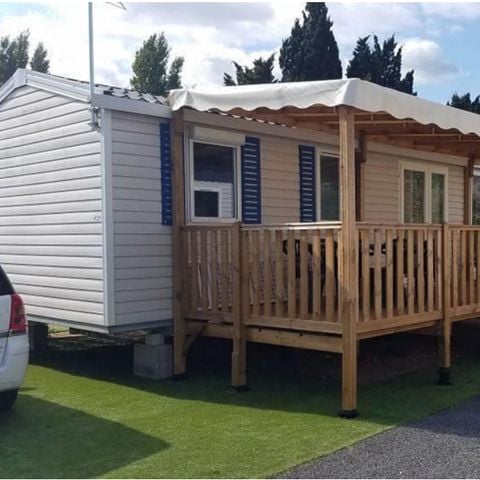 MOBILHOME 7 personnes - Trigano OR9 3 chambres avec terrasse