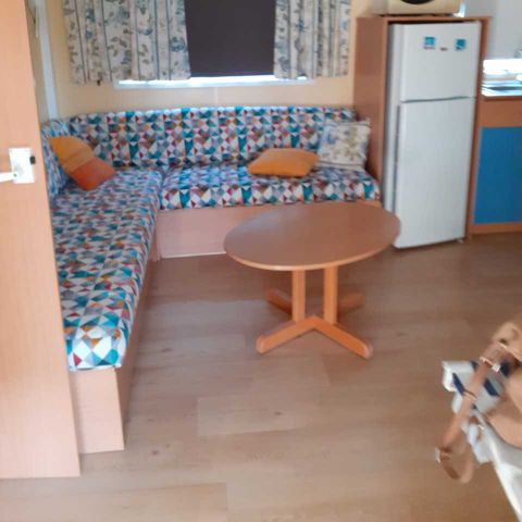 Mobilheim 5 personen - Voll ausgestattet - mit überdachter Terrasse