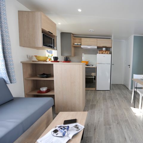 MOBILHOME 4 personnes - Confort Plus 2 chambres - Entre 30 et 35 m²  -5ans