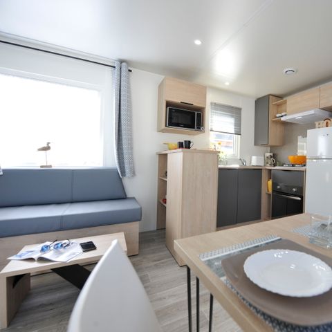MOBILHOME 4 personnes - Confort Plus 2 chambres - Entre 30 et 35 m²  -5ans