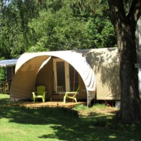 BUNGALOW DE LONA 4 personas - COCO DULCE (sin instalaciones sanitarias)