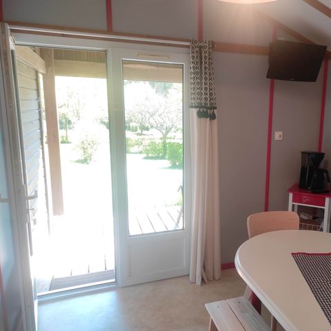 Chalet 4 persons - Small wooden family chalet 24m² - 2 bedrooms