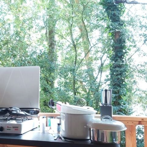 TENTE TOILE ET BOIS 6 personnes - Tente safari de luxe