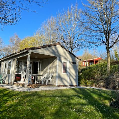 Chalet 6 personas - Familiar de madera 28m² con vistas al lago