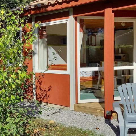 CHALET 6 personnes - Chalet familial en bois 28m² avec vue sur le lac