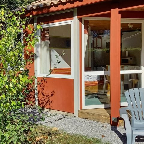 CHALET 6 people - Wooden family chalet 28m² sleeps 4/5 with lake view