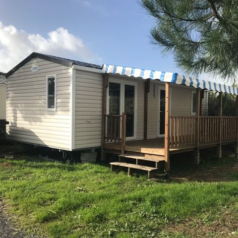 MOBILHOME 4 personnes - PREMIUM - 32m² - 2 chambres + terrasse