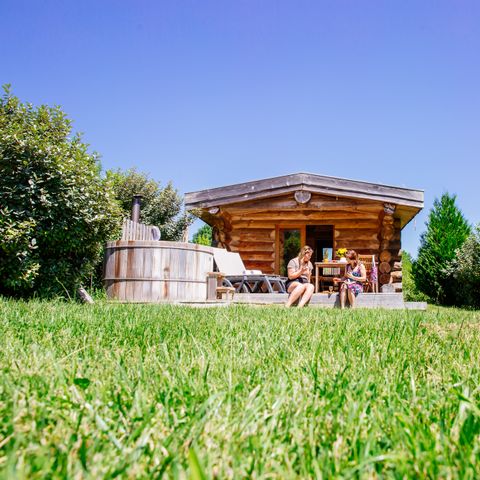 Alojamiento 2 personas - Cabaña de trampero con spa