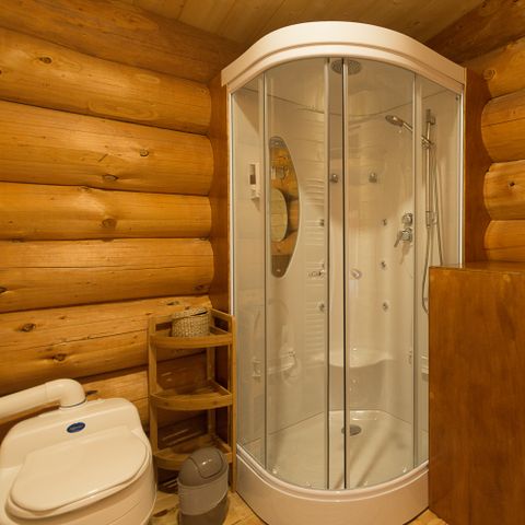 Hébergement 2 personnes - Cabane de Trappeur avec spa