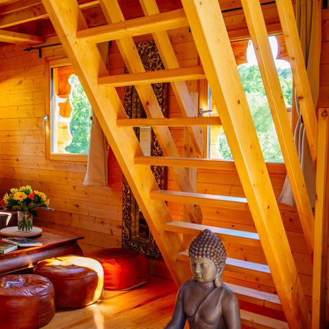 Alojamiento 2 personas - Cabane - Templo encaramado con spa