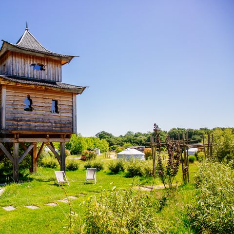 Unterkunft 2 personen - Hütte - Hochgelegener Tempel mit Spa