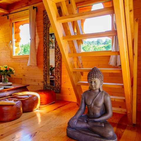 Alojamiento 2 personas - Cabane - Templo encaramado con spa