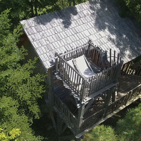Hébergement 2 personnes - Cabane dans les arbres - Palombière