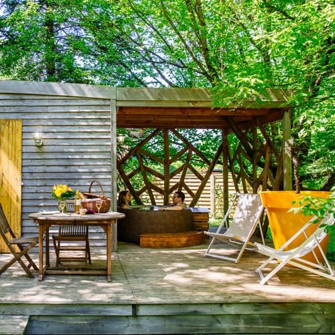 Hébergement 2 personnes - Oenolodge avec spa