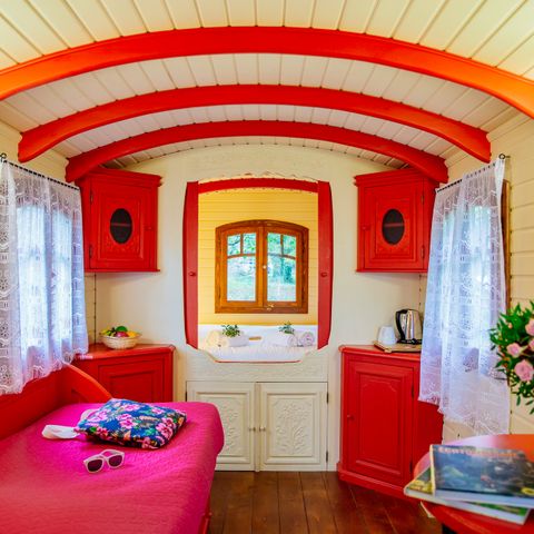 UNIEKE ACCOMMODATIE 2 personen - Woonwagen