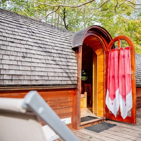 UNIEKE ACCOMMODATIE 2 personen - Wijn Caravan