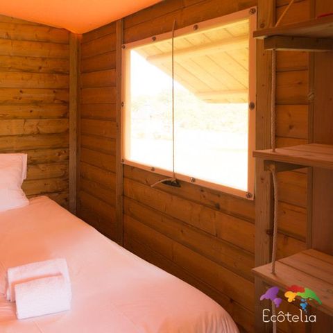 CANVAS AND WOOD TENT 2 people - Safari Tent