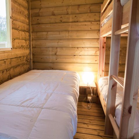 Tente en toile et en bois 2 personnes - Tente Safari