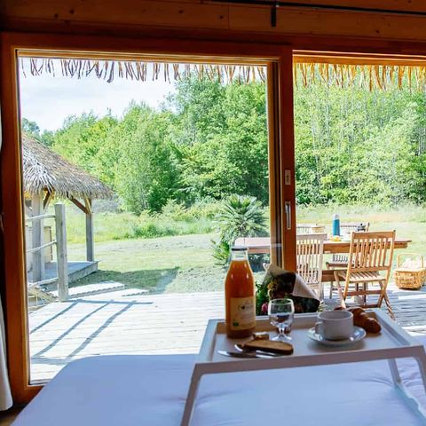 Accommodation 2 persons - Indonesian cabin with spa