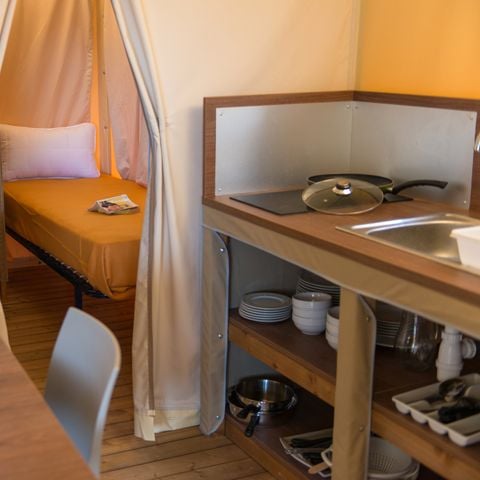 Tent 4 persons - Lodge 2/4 pers