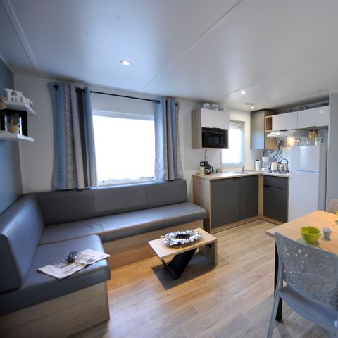 Stacaravan 6 personen - 3-SLAAPKAMER COMFORT