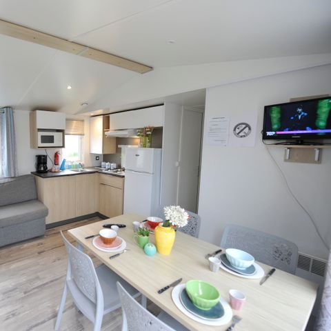 Stacaravan 4 personen - COMFORT PLUS TWEE SLAAPKAMERS