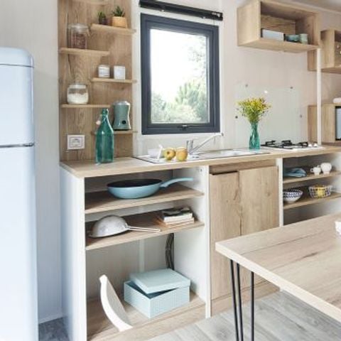 Mobilheim 4 Personen - Hütte Komfort + 2 Zimmer