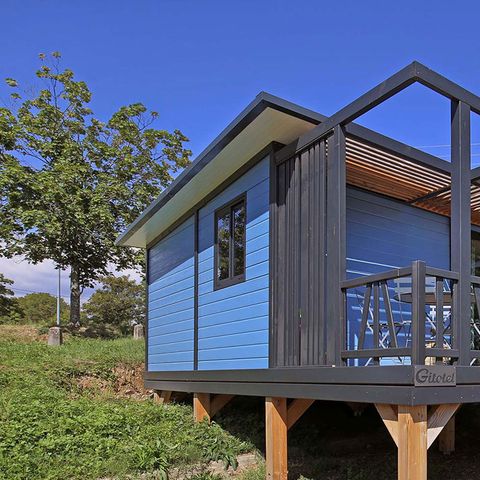 Chalet 5 persons - Scandinavian chalet - 25m² - 12m² covered terrace