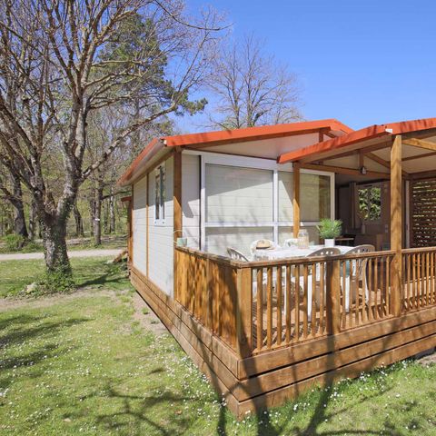 Chalet 5 persons - Chalet Morea- 25m² - Lake view - 12m² covered terrace