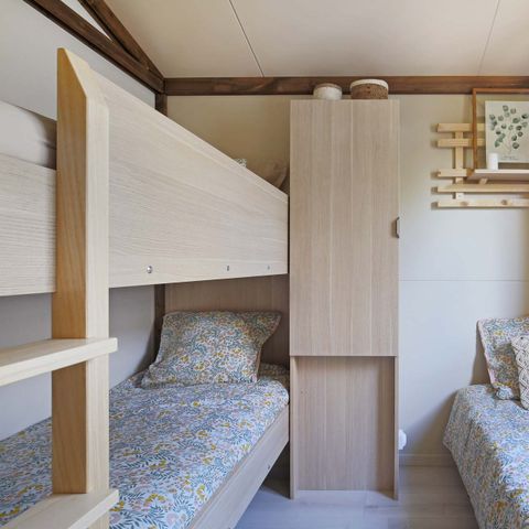 CHALET 5 personas - Chalet Morea- 25m² - Vista al lago - 12m² terraza cubierta