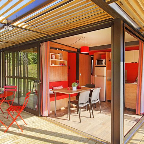 Chalet 5 persons - Chalet Mont Grêle - L-shaped terrace - 2 bedrooms