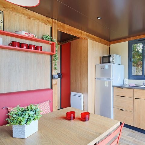 Hébergement 4 personnes - Roulotte - 22m² - Insolite