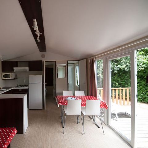 MOBILE HOME 4 people - UNCOVERED TERRACE