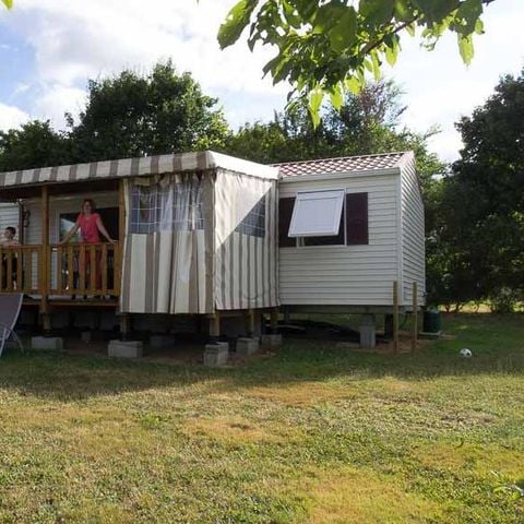 MOBILE HOME 6 people - 2 BATHROOMS COVERED TERRACE