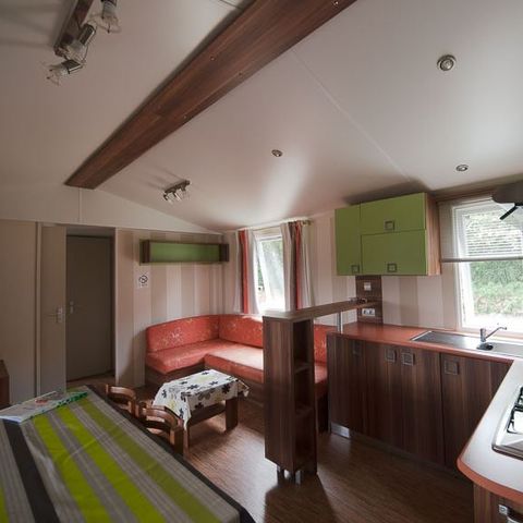 MOBILE HOME 6 people - 2 BATHROOMS COVERED TERRACE