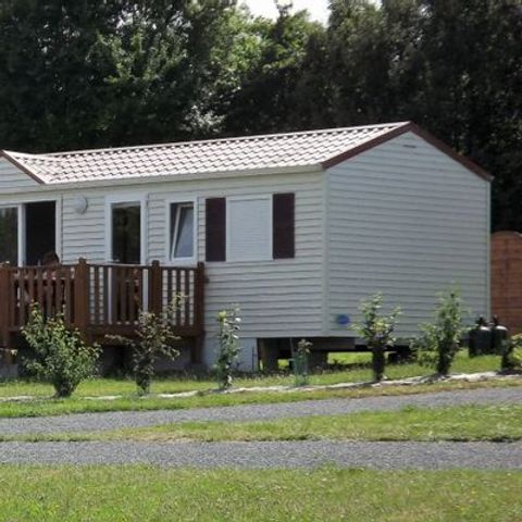 Mobilheim 6 Personen - 2 BÄDER NICHT ÜBERDACHTE TERRASSE