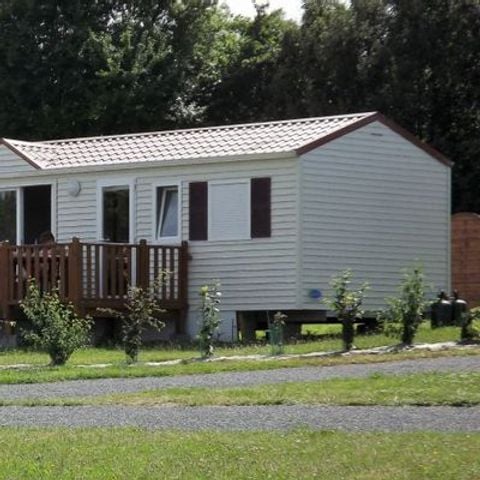MOBILE HOME 6 people - 2 BATHROOMS UNCOVERED TERRACE