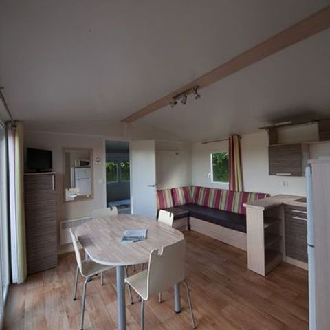 Mobilheim 6 Personen - 2 BÄDER NICHT ÜBERDACHTE TERRASSE