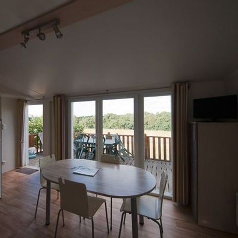 Mobilheim 6 Personen - 2 BÄDER NICHT ÜBERDACHTE TERRASSE