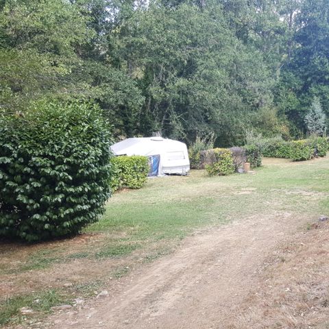 STAANPLAATS - Standplaats + 1 auto + tent of camper