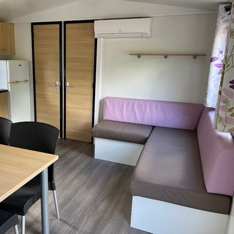 MOBILE HOME 5 people - Premium mobile home - 2 bedrooms (max. 4 adults + 1 child) air-conditioning option