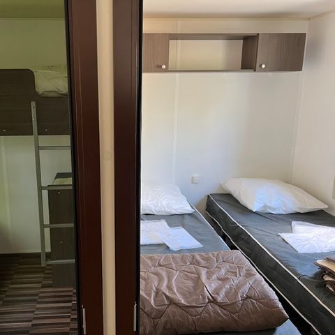MOBILE HOME 7 people - Premium mobile home - 3 bedrooms (max. 6 adults + 1 child) air-conditioning option